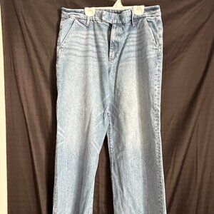 Women's Express Jeans Wide Leg High Rise